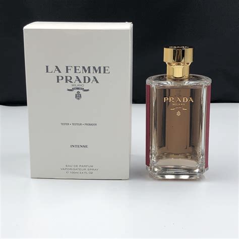 prada la femme intense tester|Prada la femme notes.